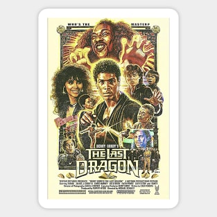 The Last Dragon Movie Poster Sticker